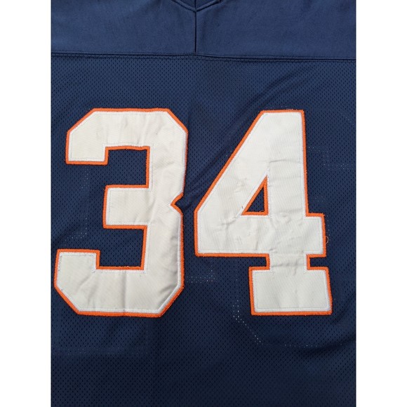Mitchell & Ness Chicago Bears Walter Payton NFL Football Blue Jersey USA 52 XL - Picture 2 of 6
